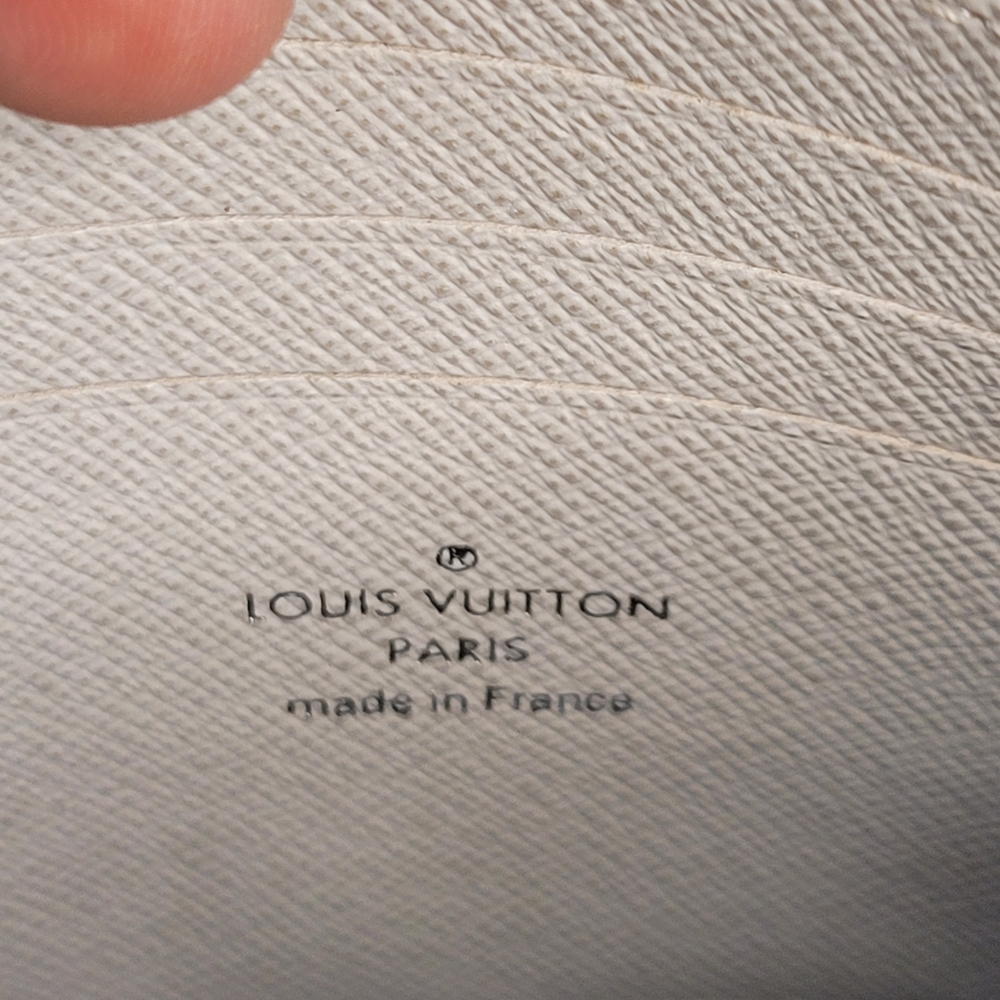 Louis Vuitton White Monogram Clutch with Silver Accents (IC chipped) - Picture 11 of 13
